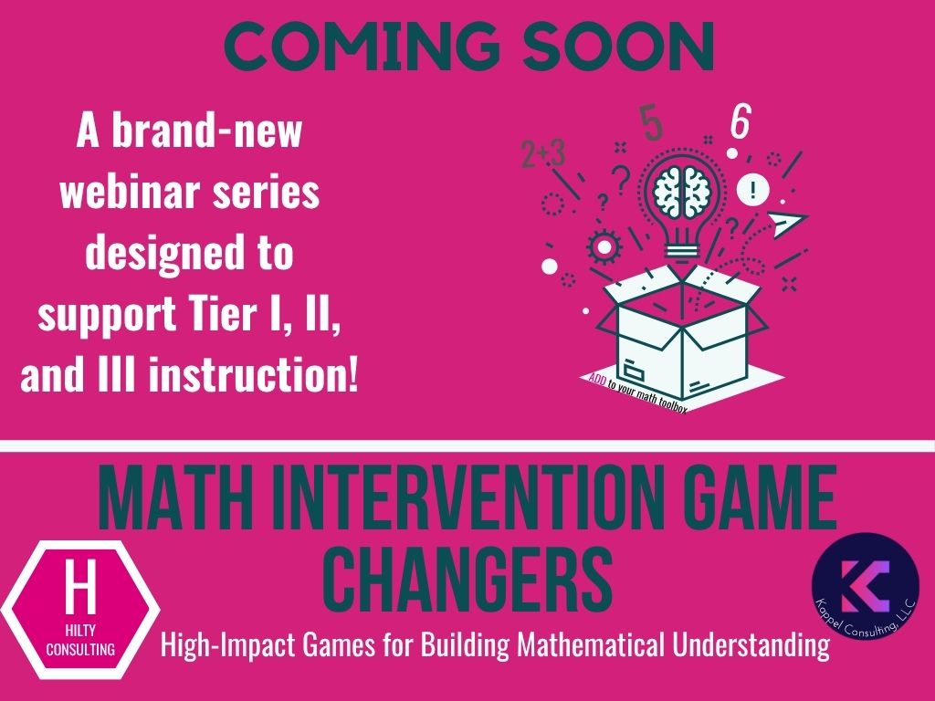 Math Intervention Game Changers: High-Impact Games for Building Mathematical Understanding