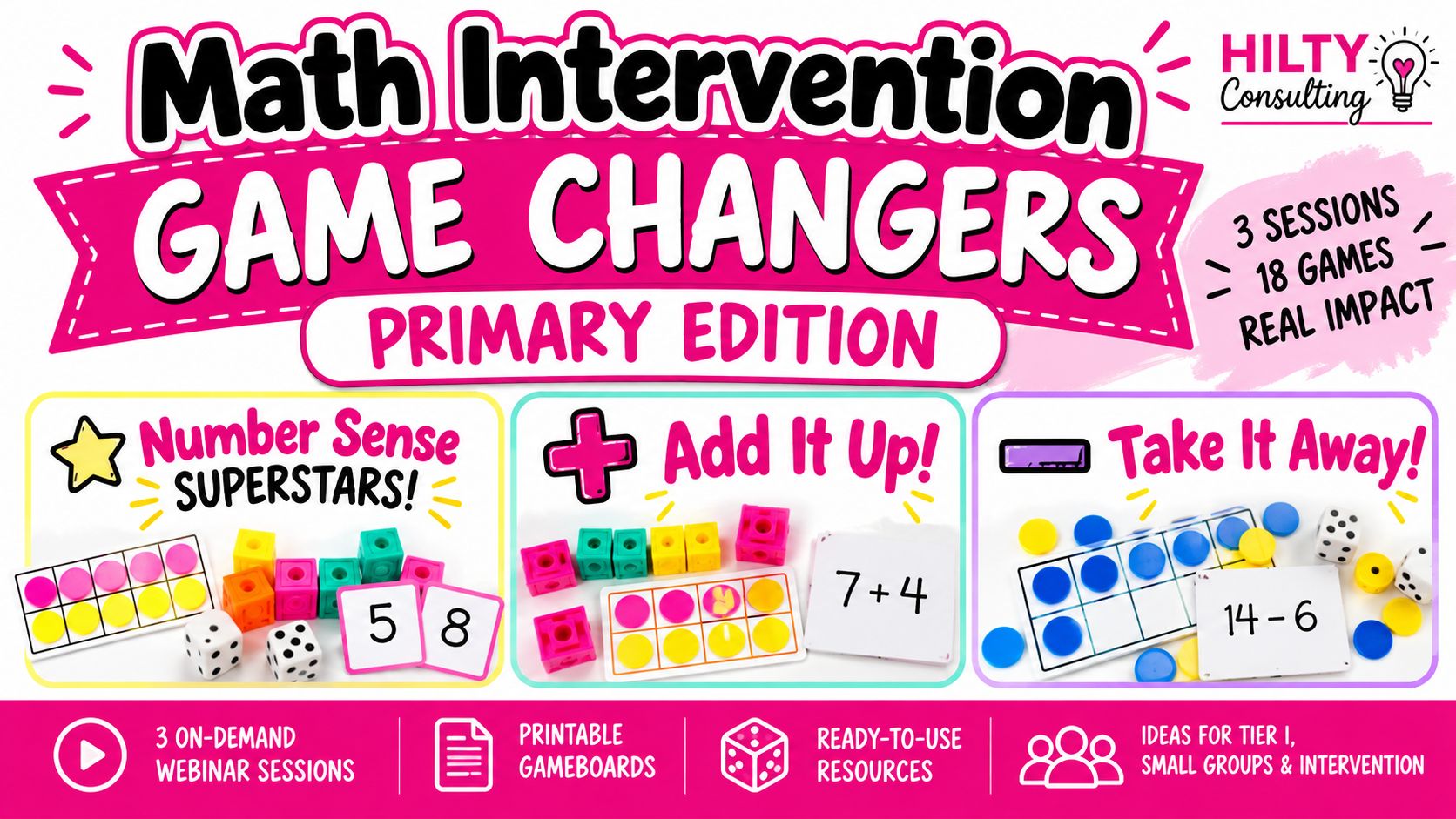 Math Intervention Game Changers: Primary Edition